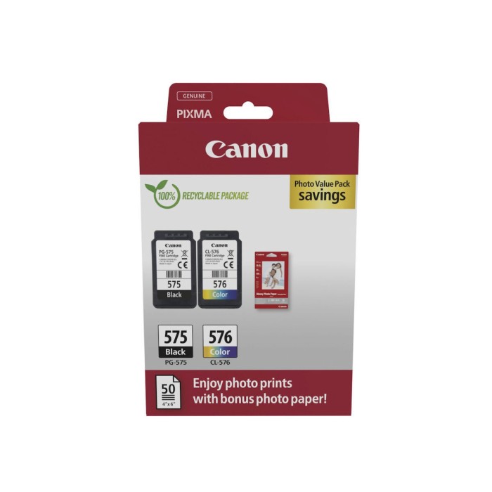 Canon PG-575 / CL-576 Photo Value Pack Canon PG-575 / CL-576 Photo Value Pack