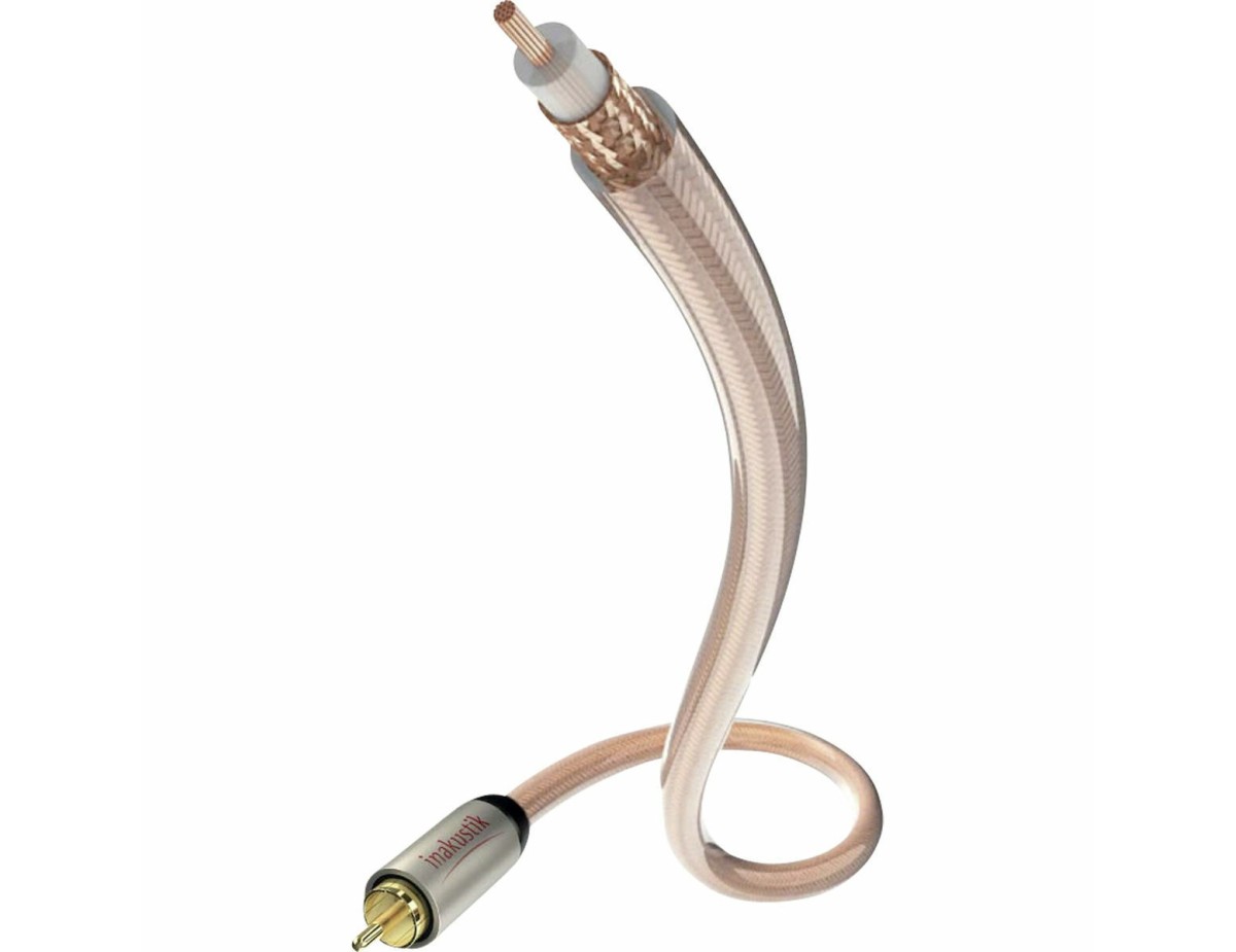 in-akustik Star Subwoofer Cable Mono Cinch - 2x Cinch 5,0m