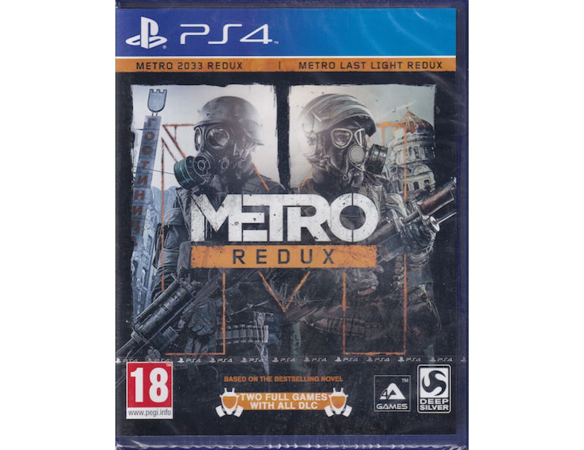 PS4 Metro Redux Double Pack (2033 + Last Light) EU PS4 Metro Redux Double Pack (2033 + Last Light) EU