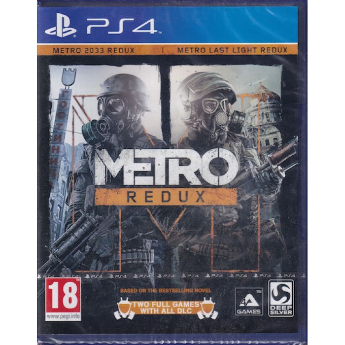 PS4 Metro Redux Double Pack (2033 + Last Light) EU