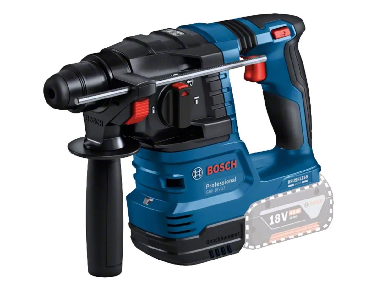 Bosch GBH 18V-22 Cordless Rotary Hammer Drill Bosch GBH 18V-22 Cordless Rotary Hammer Drill