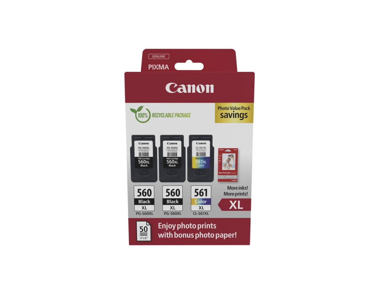 Canon PG-560 XL x2 / CL-561 XL Photo Value Pack