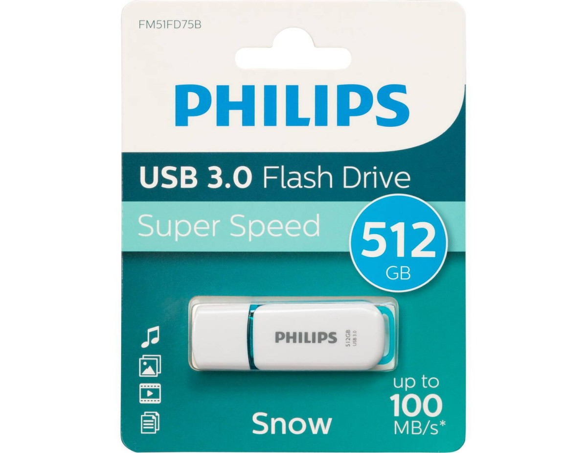 Philips USB 3.0            512GB Snow Edition Spring Green