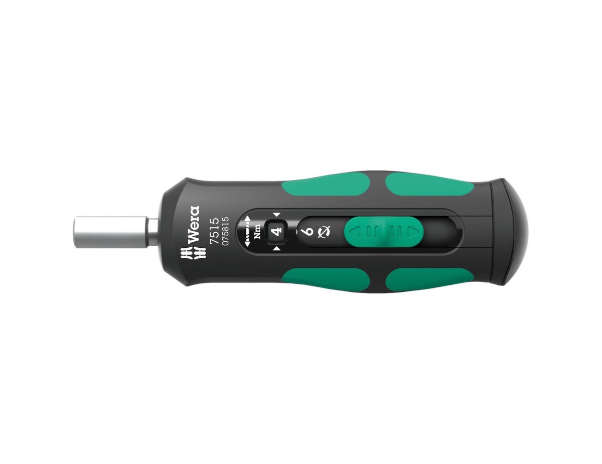 Wera 7515 Kraftform Safe-Torque Speed Torque Screwdriver 2-6Nm
