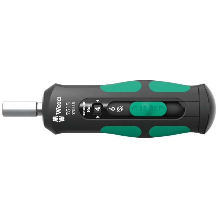 Wera 7515 Kraftform Safe-Torque Speed Torque Screwdriver 2-6Nm