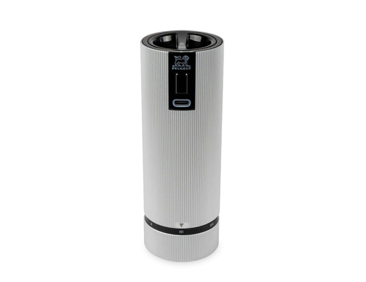 Peugeot LINE Z Line Electric Alu Salt Mill 15 cm ALUMINIUM