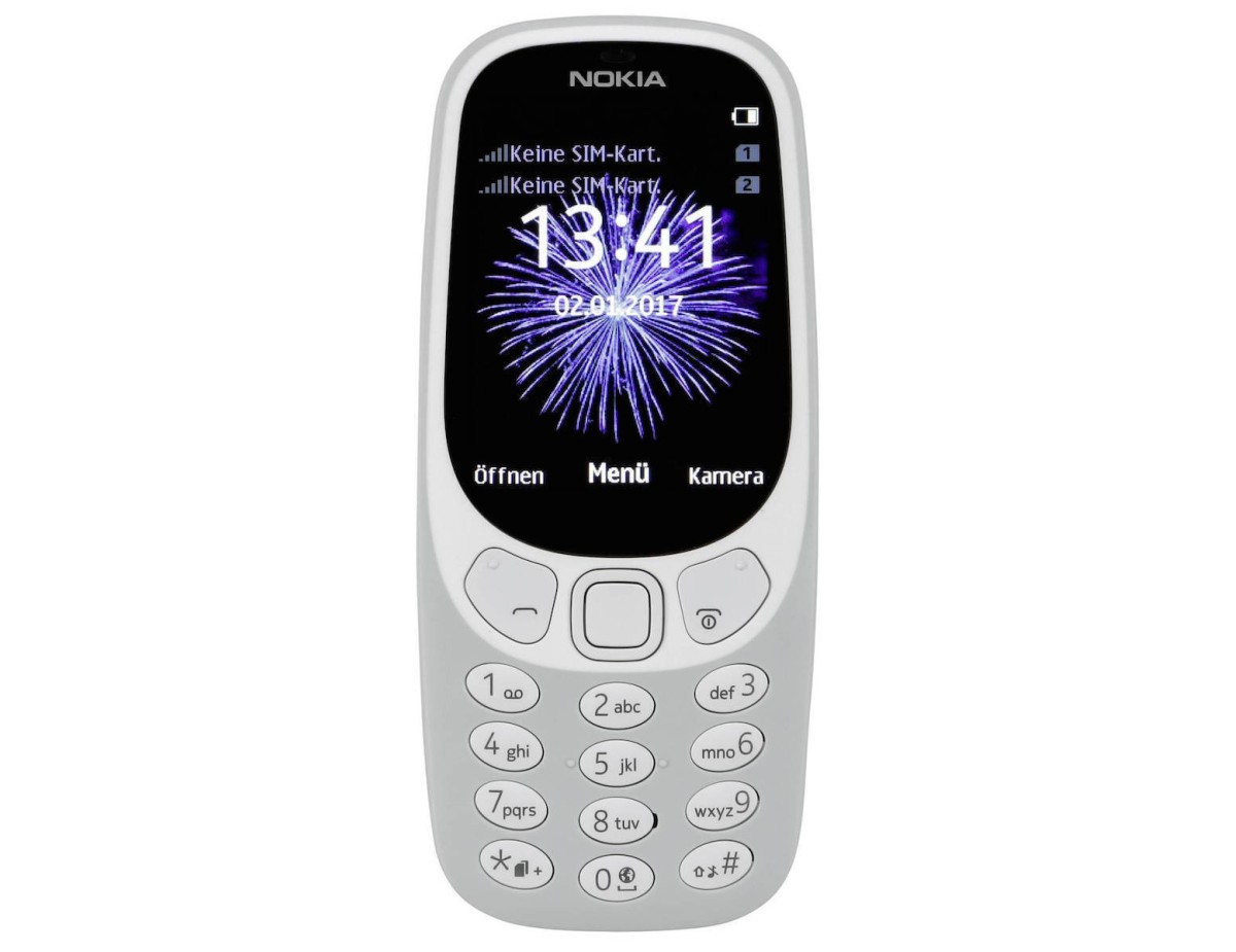 Nokia 3310 2017 Dual SIM Κινητό με Κουμπιά (Ελληνικό Μενού) Γκρι Nokia 3310 2017 Dual SIM Κινητό με Κουμπιά (Ελληνικό Μενού) Γκρι