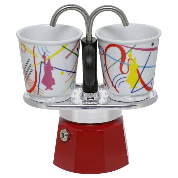 Bialetti MINI EXPRESS Set Magritte red