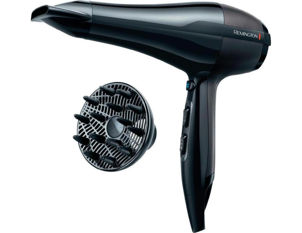 Remington Asciugacapelli AC AC5999 Ioni 2300W Black Remington Asciugacapelli AC AC5999 Ioni 2300W Black