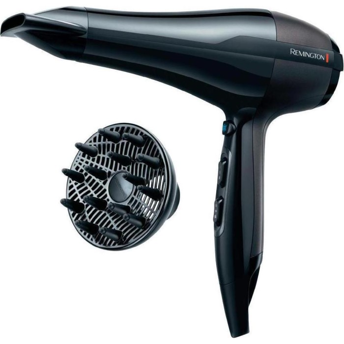 Remington Asciugacapelli AC AC5999 Ioni 2300W Black Remington Asciugacapelli AC AC5999 Ioni 2300W Black