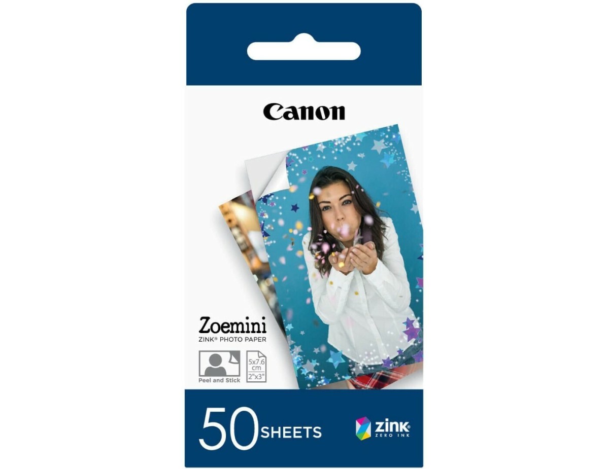 Canon ZP-2030 ZINK Paper 5 x 7,5 cm (50 sheet) Canon ZP-2030 ZINK Paper 5 x 7,5 cm (50 sheet)
