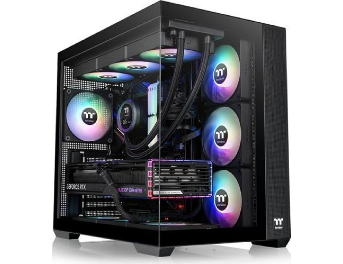 Thermaltake View 380 TG ARGB Black Thermaltake View 380 TG ARGB Black