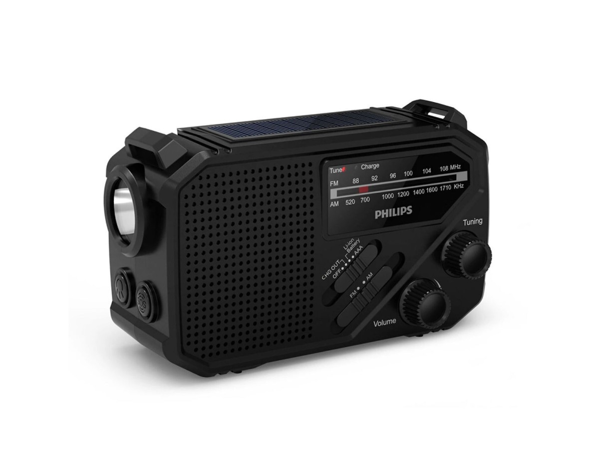 Philips TAR1609/00 Crank Radio / Emergency Radio Philips TAR1609/00 Crank Radio / Emergency Radio