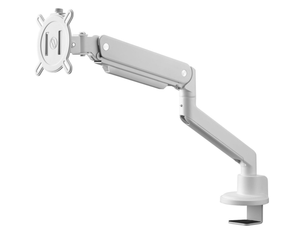 One for All Monitor Mount Solid Single White       DM 4120