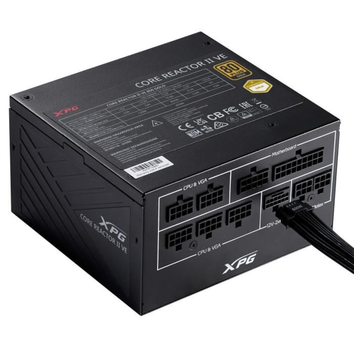 ADATA XPG CORE REACTOR II VE 750W 80 PLUS GOLD ADATA XPG CORE REACTOR II VE 750W 80 PLUS GOLD