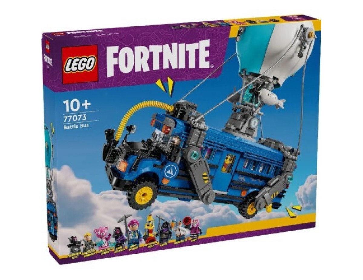 Lego Τουβλάκια Fortnite Battle Bus για 10 Ετών 954τμχ 77073