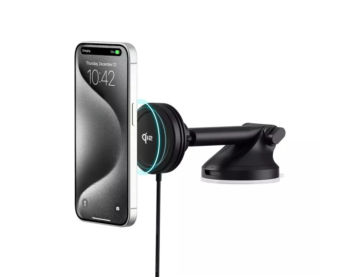 iOttie Velox Qi2 Wireless MagSafe Dash + Windshield Mount iOttie Velox Qi2 Wireless MagSafe Dash + Windshield Mount