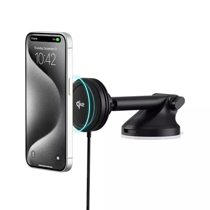 iOttie Velox Qi2 Wireless MagSafe Dash + Windshield Mount