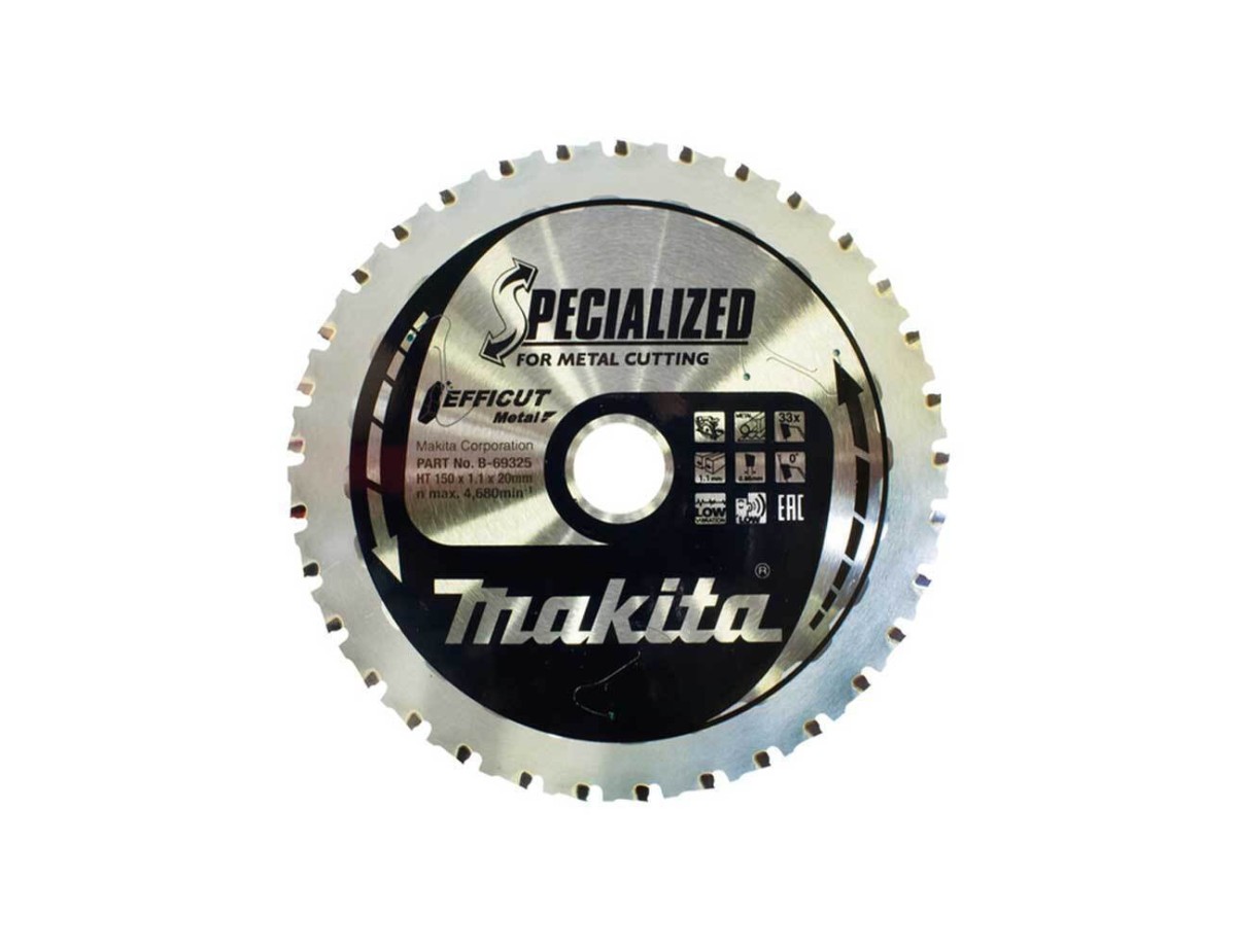 Makita EFFICUT Saw Blade 150x20mm, 33T Makita EFFICUT Saw Blade 150x20mm, 33T