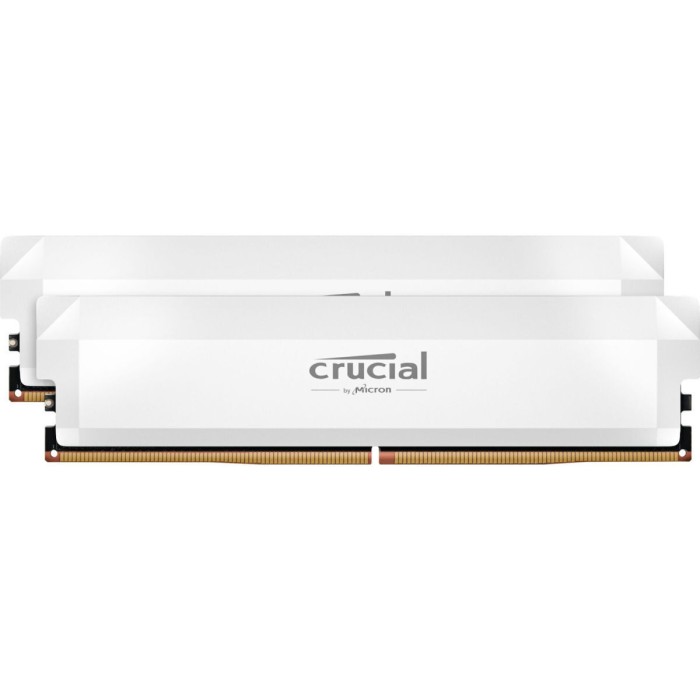 Crucial Pro DDR5-6400 64GB Kit (2x 32GB) OC Gaming White