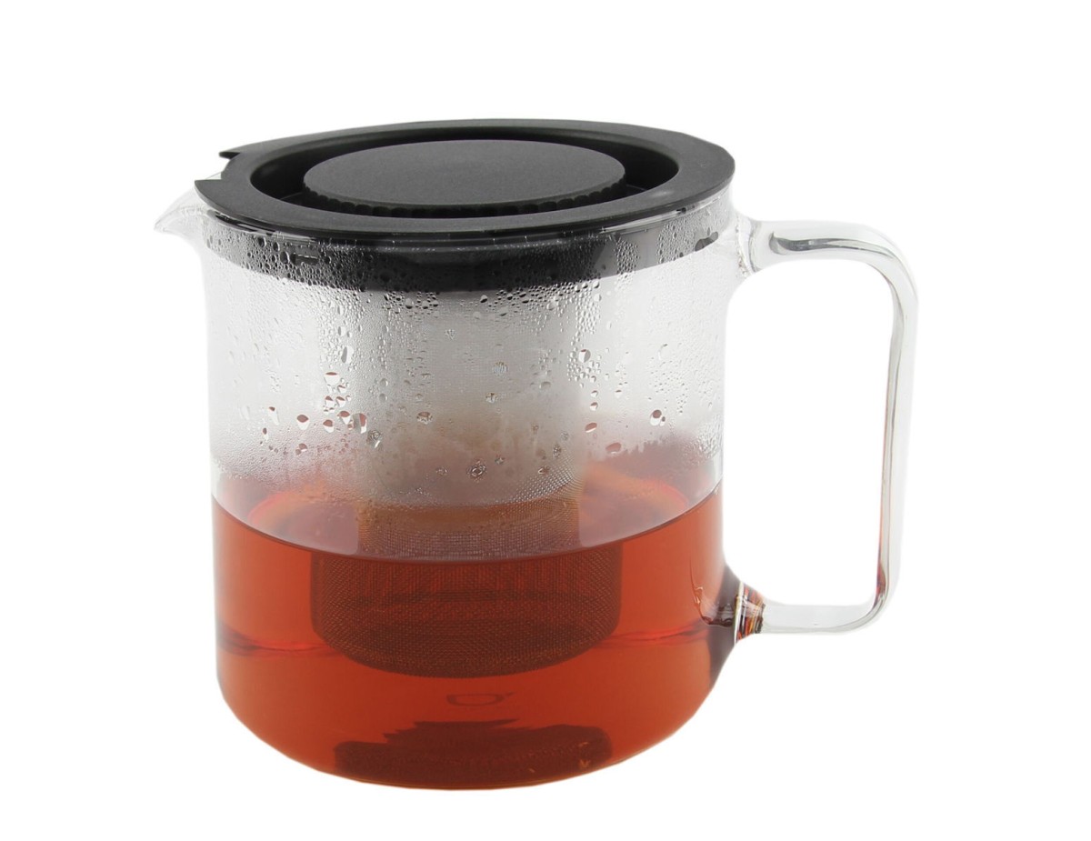 Bredemeijer Teapot Emma 1,3l Glass incl. Tea Filter 165030 Bredemeijer Teapot Emma 1,3l Glass incl. Tea Filter 165030