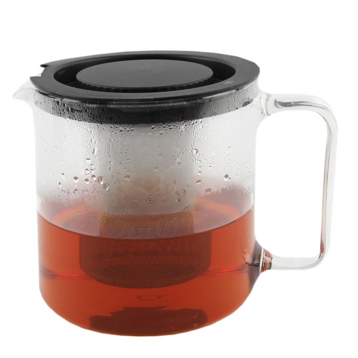 Bredemeijer Teapot Emma 1,3l Glass incl. Tea Filter 165030 Bredemeijer Teapot Emma 1,3l Glass incl. Tea Filter 165030