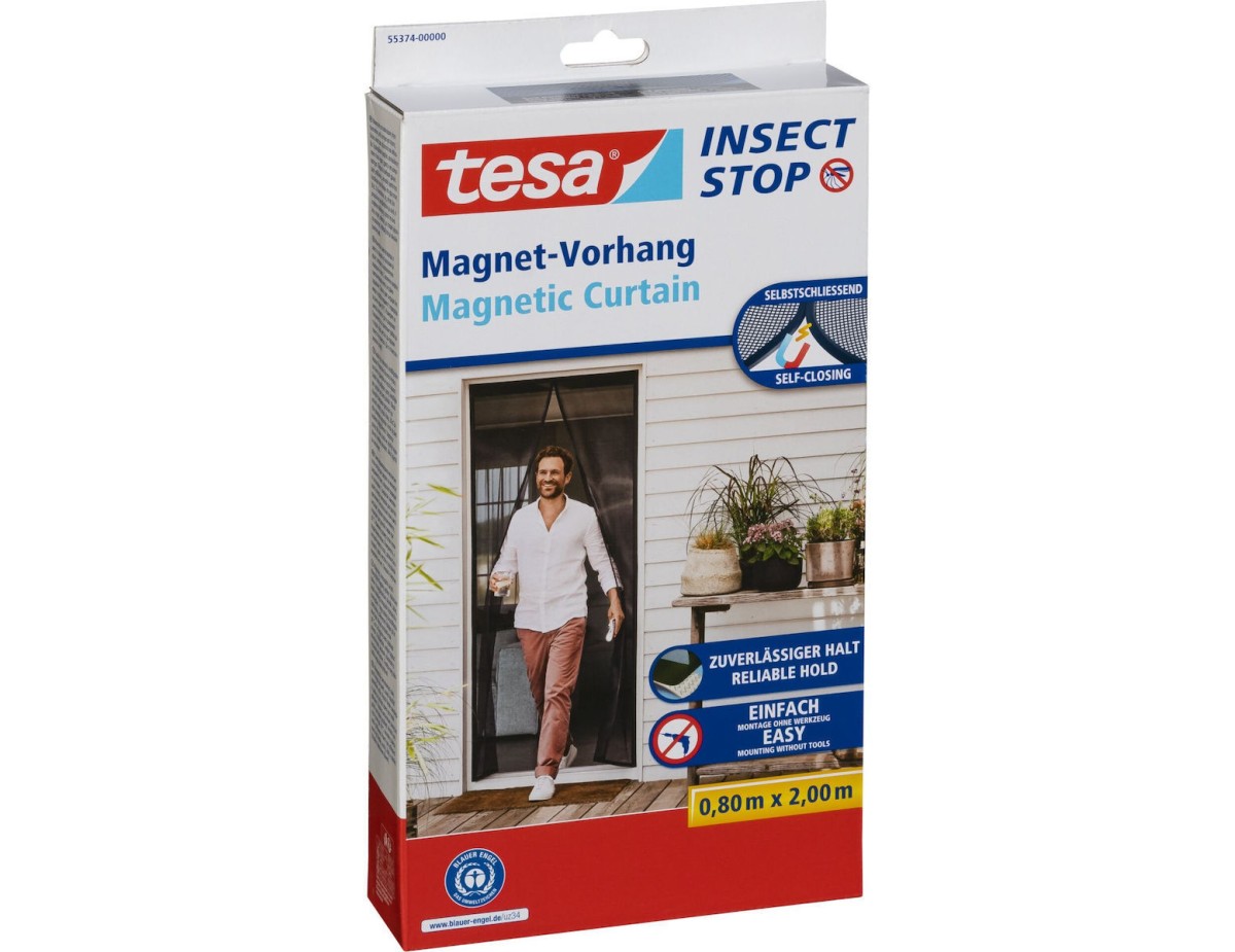 Tesa Insect Stop 55374 Magnetic Curtain 0,8x2,0m anthracite