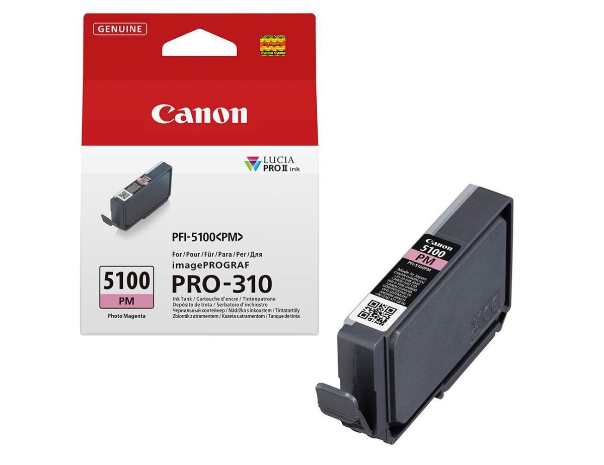 Canon PFI-5100 PM photo magenta Canon PFI-5100 PM photo magenta