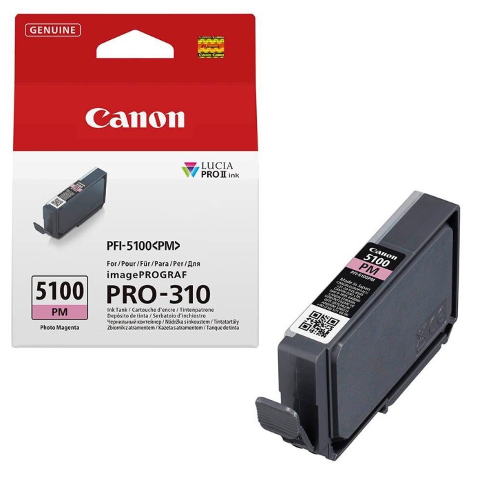 Canon PFI-5100 PM photo magenta Canon PFI-5100 PM photo magenta