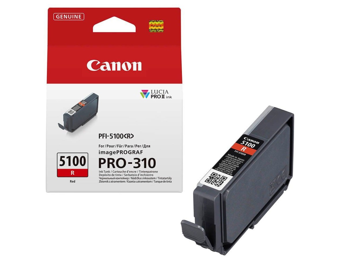Canon PFI-5100 R red Canon PFI-5100 R red