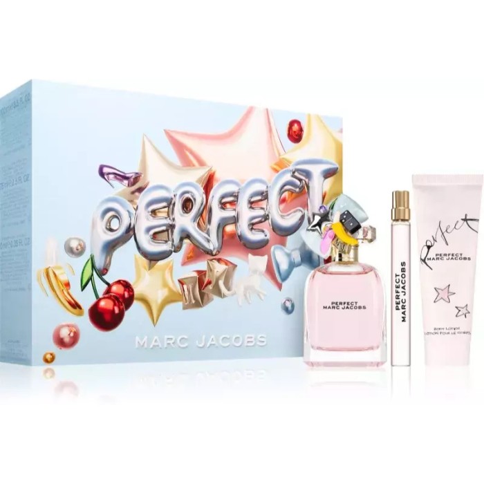Marc Jacobs-Perfect Gift set EDP 100 ml, miniature EDP 10 ml and body lotion 75 ml-100ml Marc Jacobs-Perfect Gift set EDP 100 ml, miniature EDP 10 ml and body lotion 75 ml-100ml
