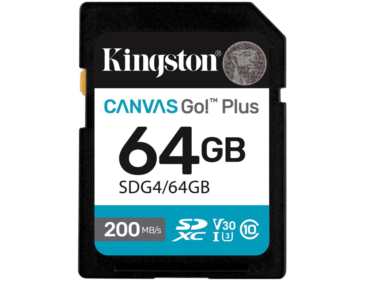 Kingston Canvas Go! Plus Gen4  64GB SDXC