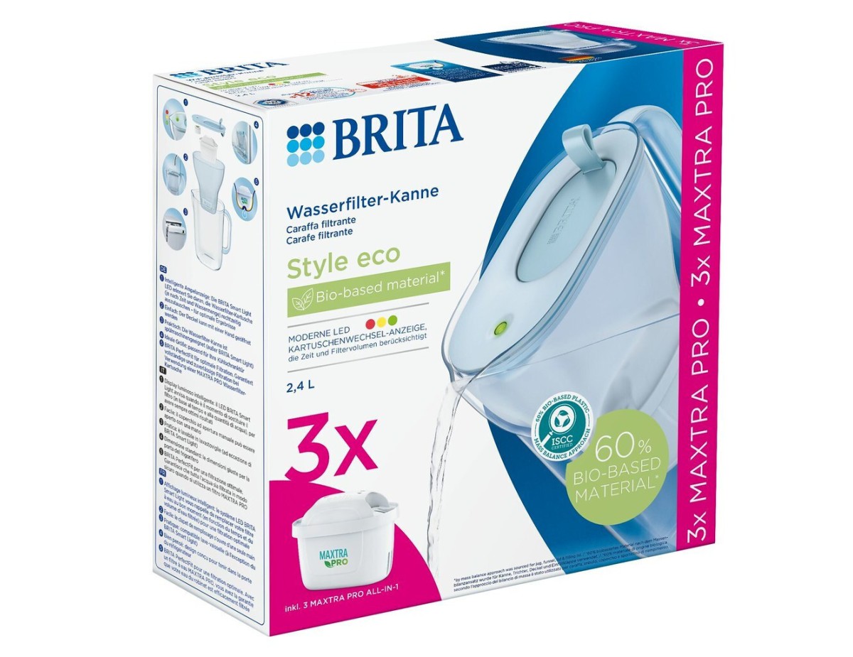 Brita Style eco glacier blue incl. 3 MAXTRA PRO All-in-1 Brita Style eco glacier blue incl. 3 MAXTRA PRO All-in-1