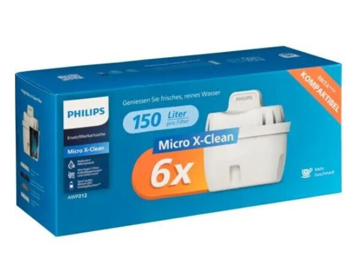 Philips Micro X-clean Water Filter Catridges 6pcs Philips Micro X-clean Water Filter Catridges 6pcs