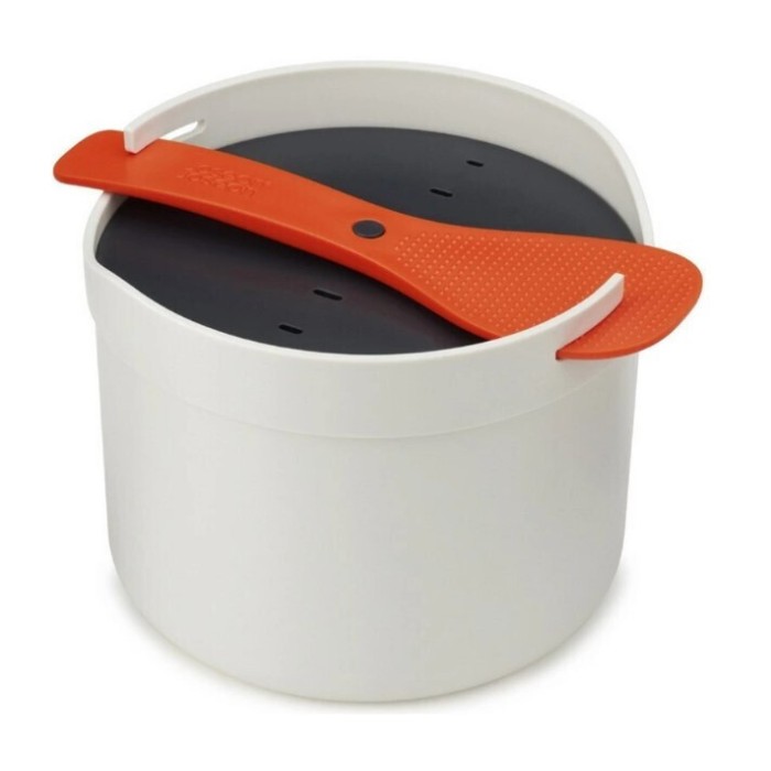 Joseph Joseph M-Cuisine White Microwave Rice Cooker