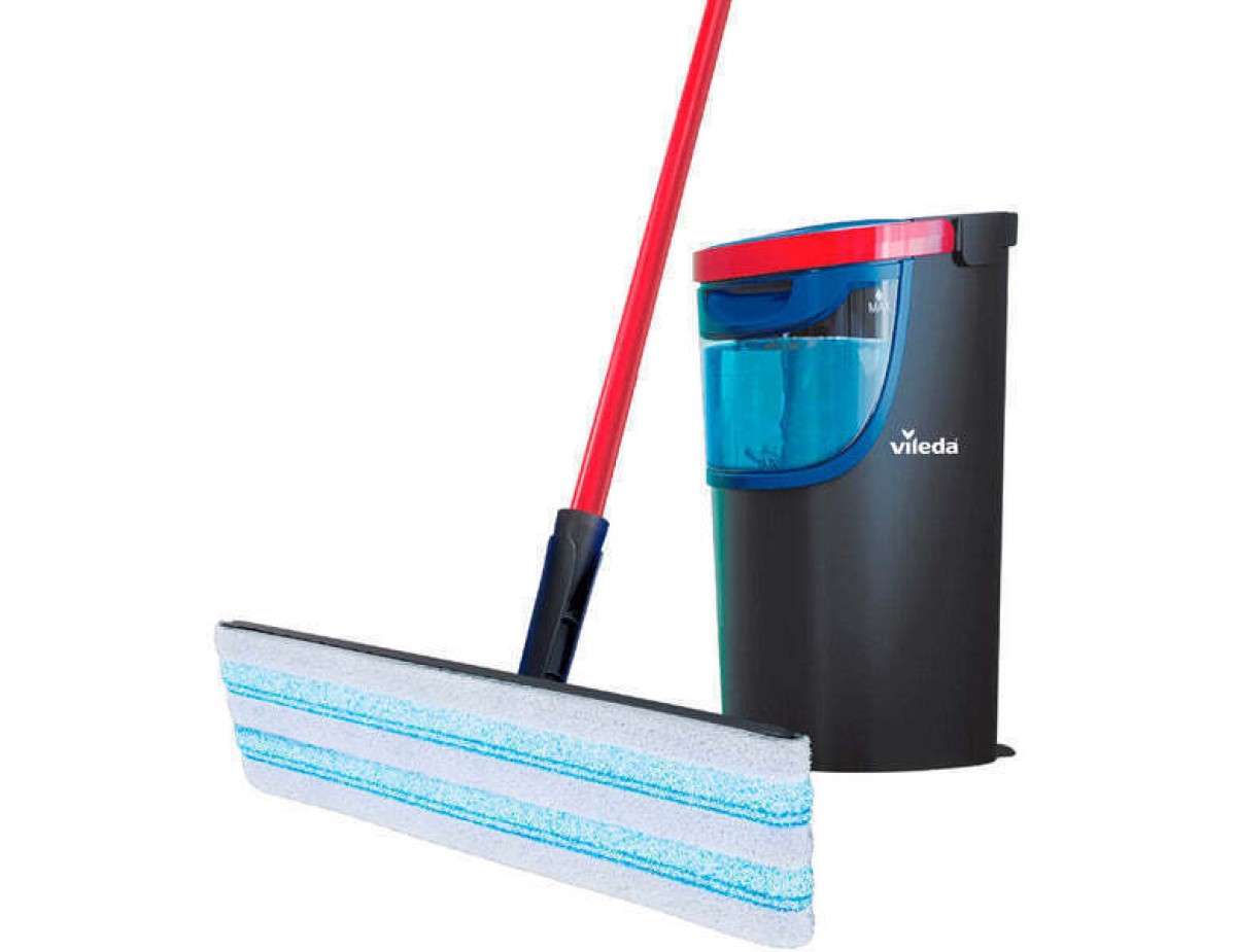 Vileda H2PRO Flat Mop Set Dual-Tank System