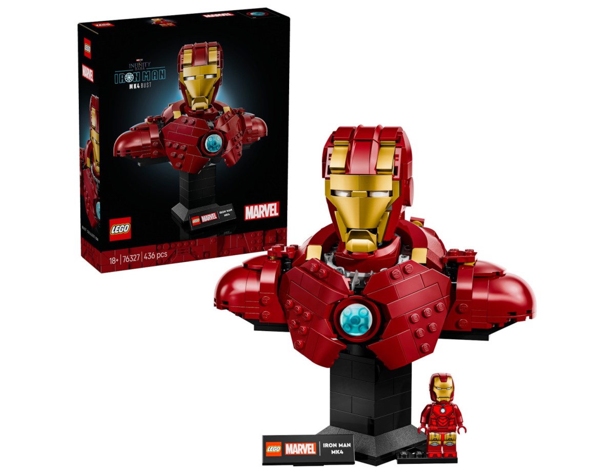 Lego Marvel Iron Man MK4 Bust (76327) Lego Marvel Iron Man MK4 Bust (76327)
