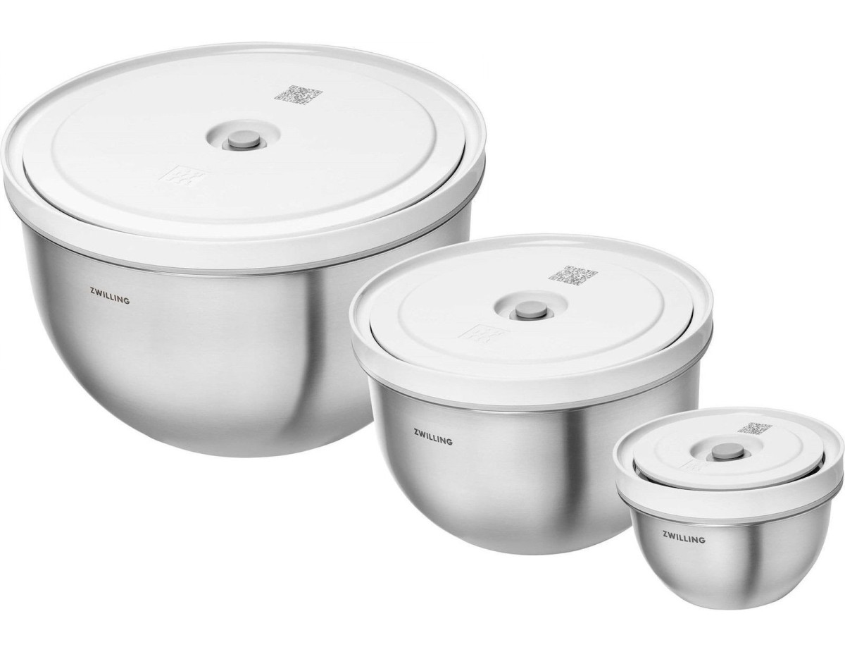 Zwilling Fresh&Save Vacuum Bowl Set 6-Pc Zwilling Fresh&Save Vacuum Bowl Set 6-Pc