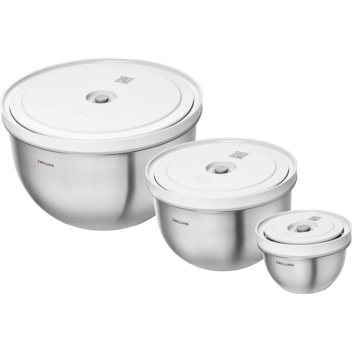 Zwilling Fresh&Save Vacuum Bowl Set 6-Pc Zwilling Fresh&Save Vacuum Bowl Set 6-Pc