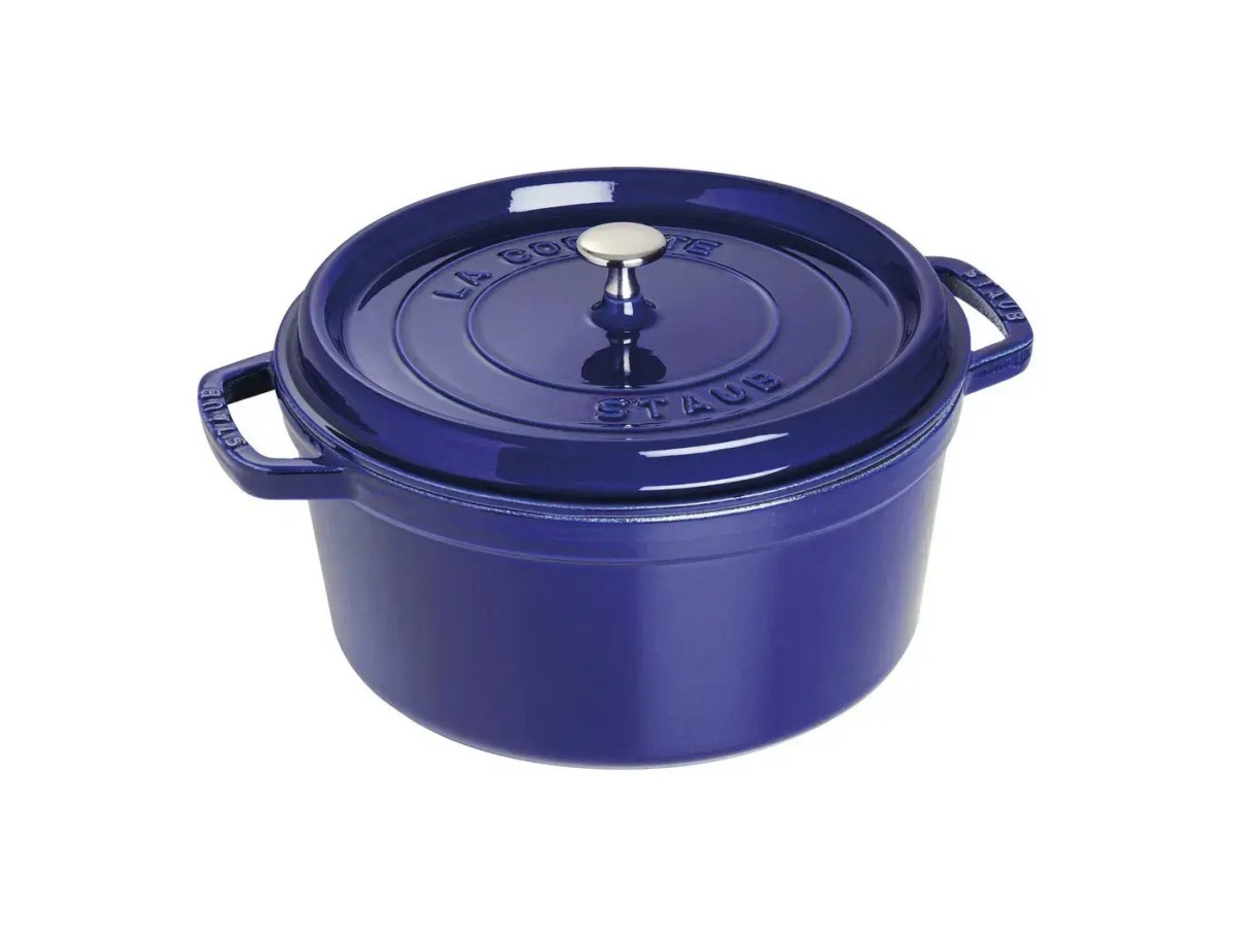 Staub La Cocotte 28cm round, Dark Blue, Cast Iron