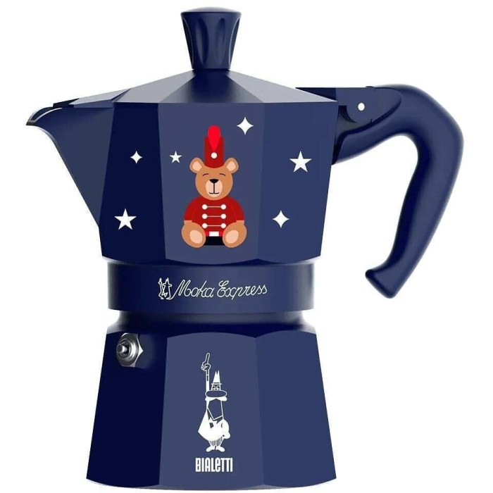 Bialetti Moka Express 3TZ blue Joyful Memories