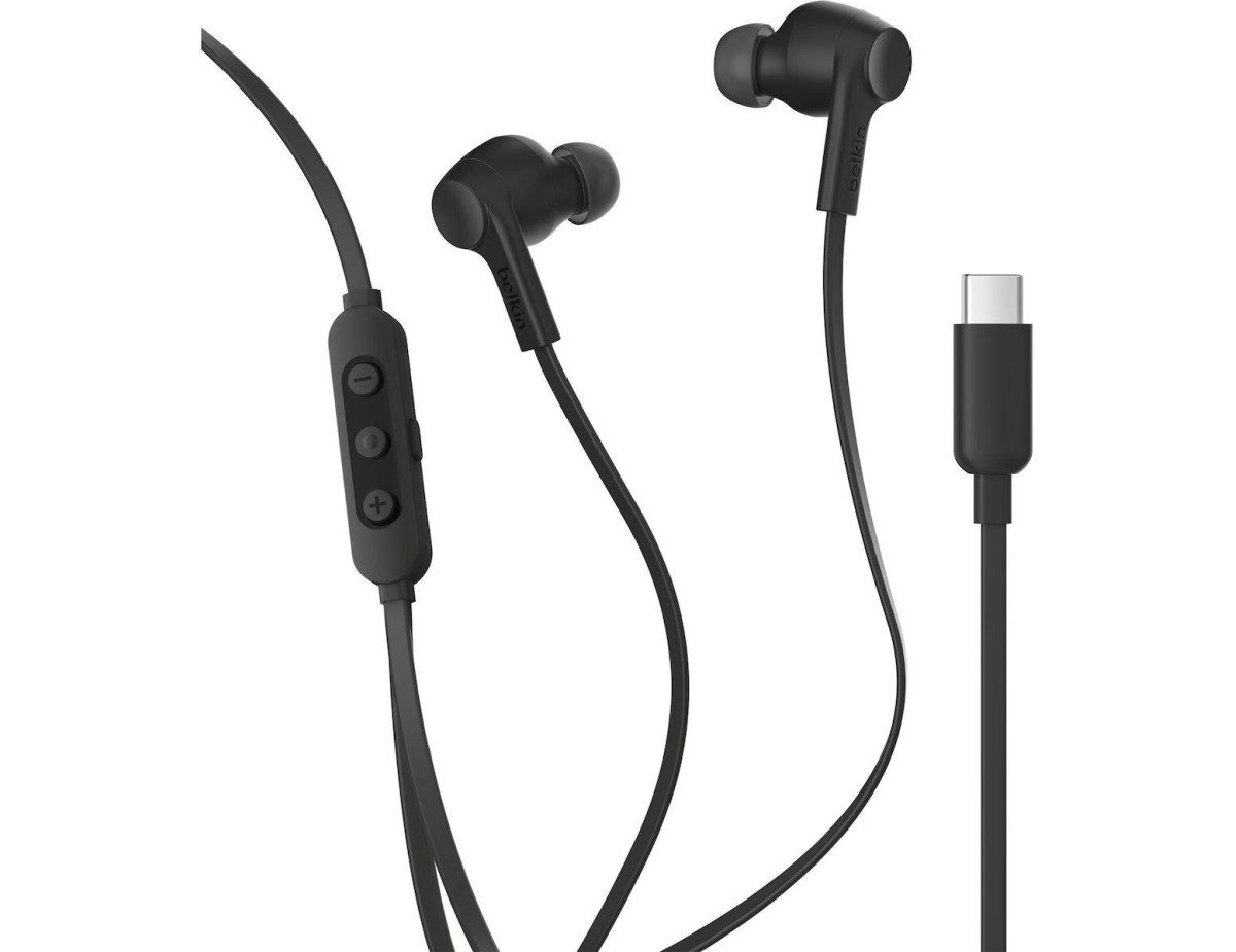 Belkin SoundForm InEar Headphone ANC USB-C Cable blk. G3H0003hqBK Belkin SoundForm InEar Headphone ANC USB-C Cable blk. G3H0003hqBK