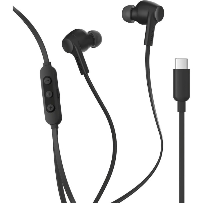 Belkin SoundForm InEar Headphone ANC USB-C Cable blk. G3H0003hqBK