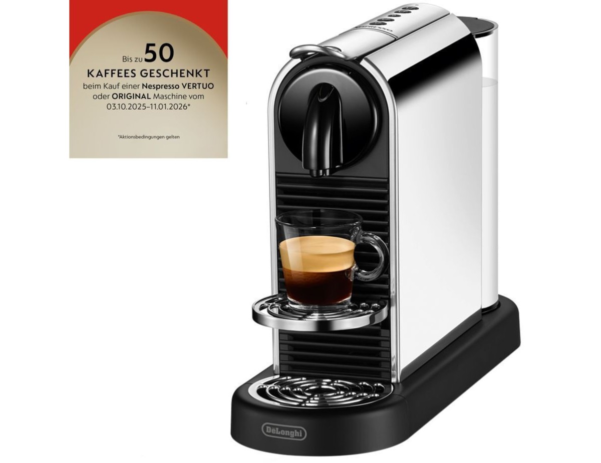 Nespresso Citiz EN 220.M by Delonghi, silver