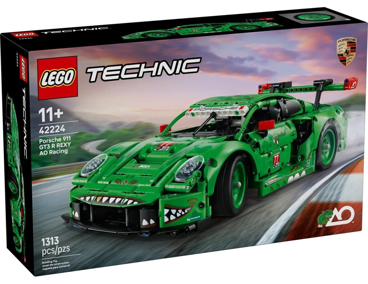 LEGO TECHNIC Porsche 911 GT3 R REXY AO Racing Car