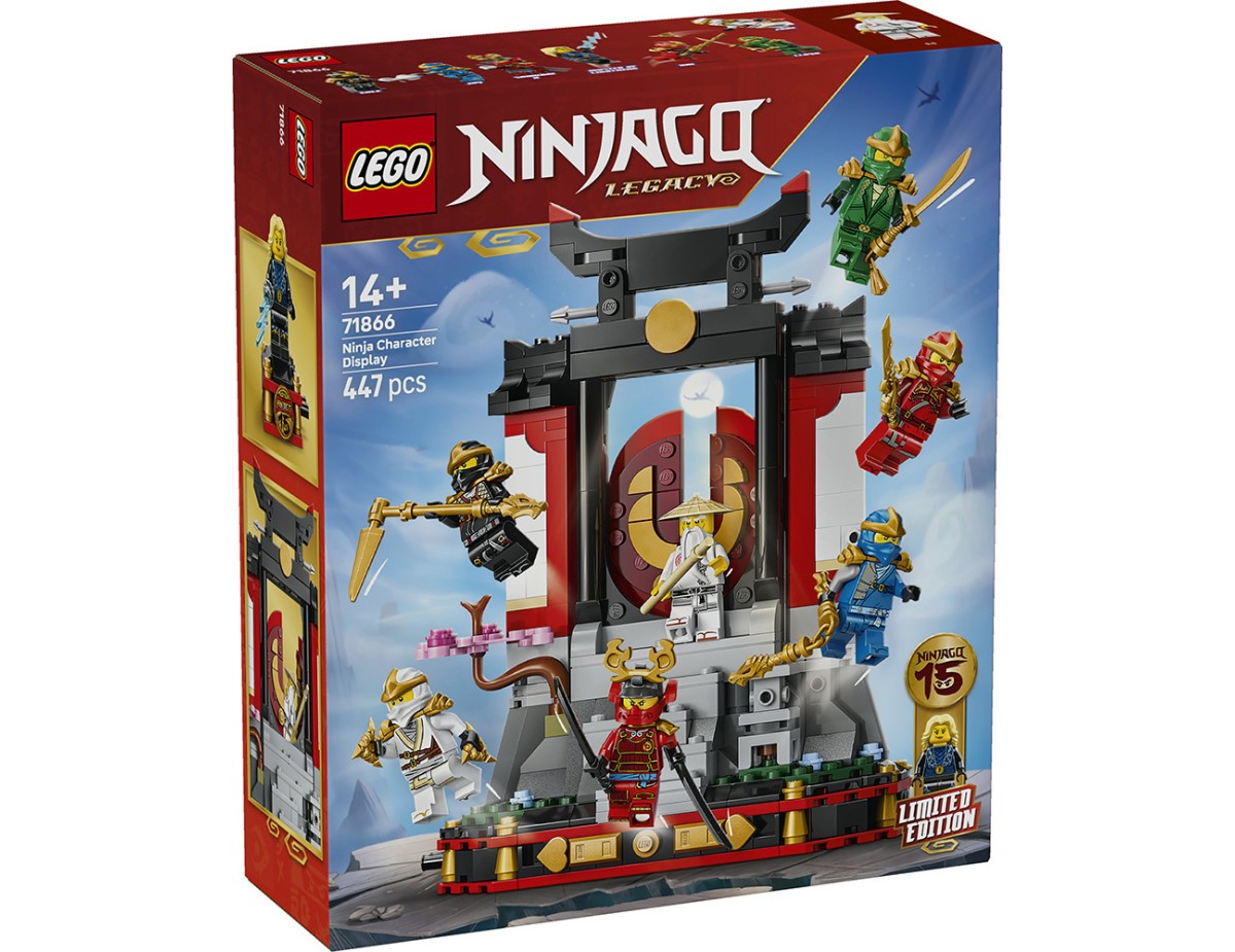 LEGO NINJAGO 71866 Ninja Character Display 15th Anniv.