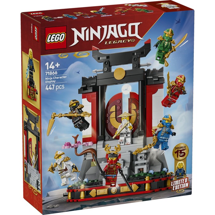 LEGO NINJAGO 71866 Ninja Character Display 15th Anniv.