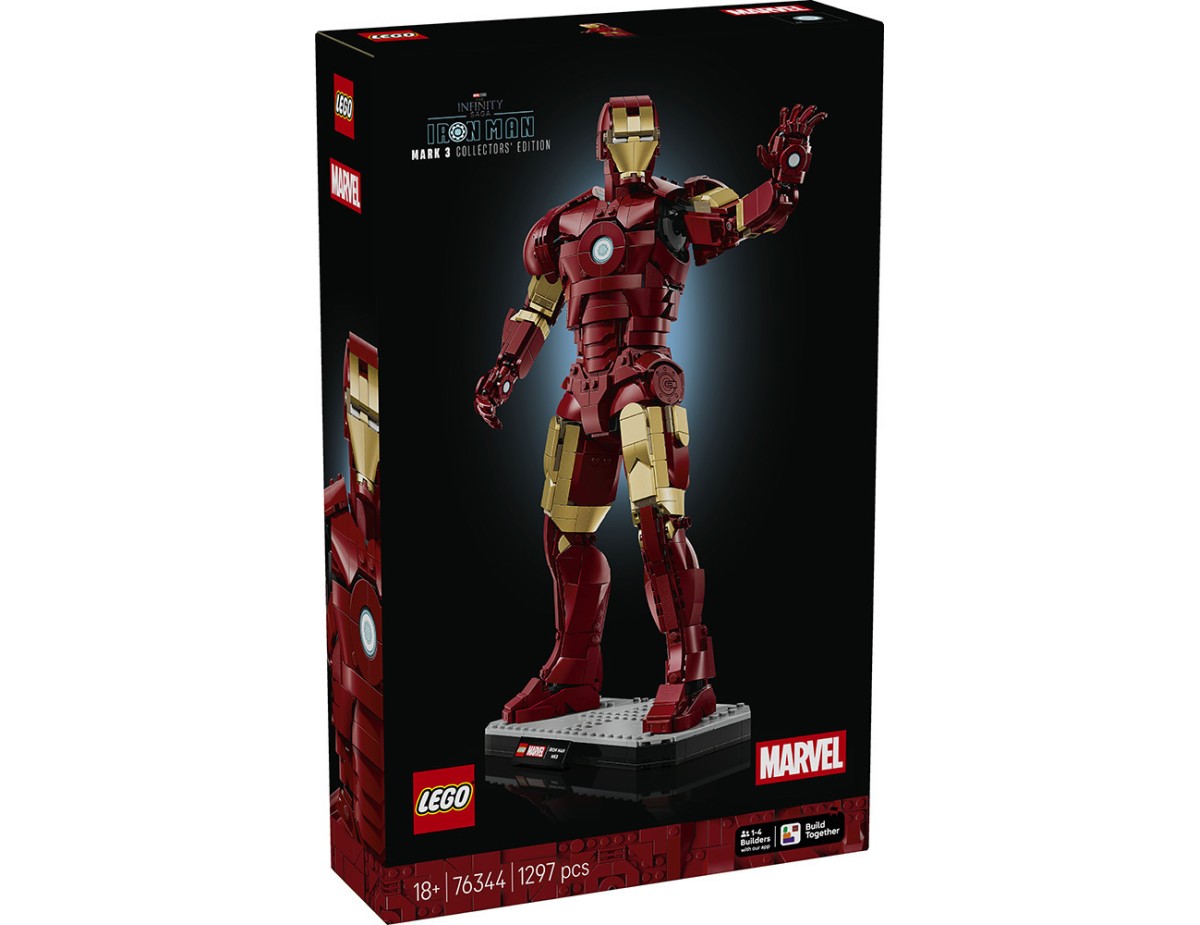 LEGO Marvel Super Heroes 76344 Iron Man Mark 3 Collectors Edit. LEGO Marvel Super Heroes 76344 Iron Man Mark 3 Collectors Edit.