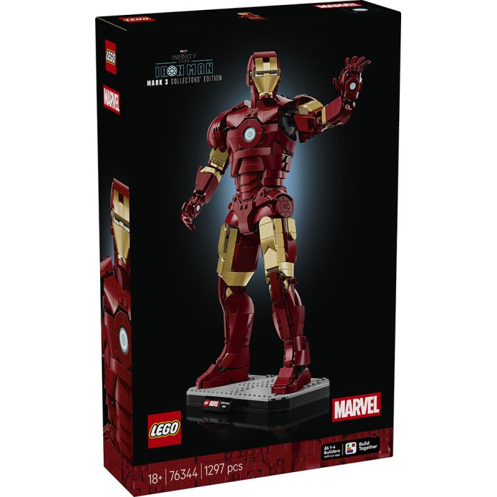 LEGO Marvel Super Heroes 76344 Iron Man Mark 3 Collectors Edit. LEGO Marvel Super Heroes 76344 Iron Man Mark 3 Collectors Edit.