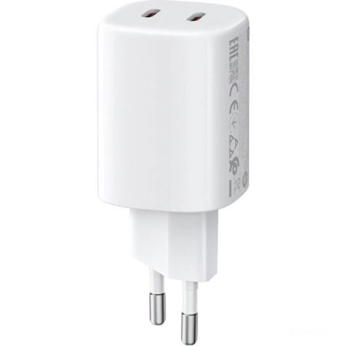 Xiaomi 45W Nano TurboCharging Power Adapter 2-Port USB-C GaN White